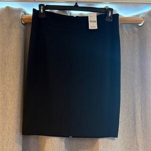 CAbi Elegant Black Pencil Skirt